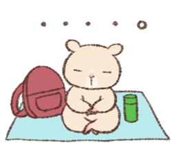 Daily Golden hamster2 sticker #8143374