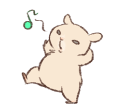 Daily Golden hamster2 sticker #8143378