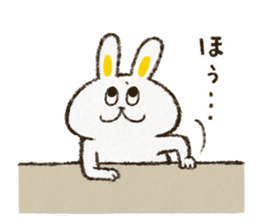 Charming rabbit 'Monsyuke' sticker #8143742