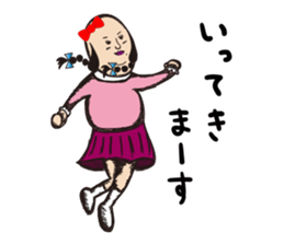 Mr.Sideburns's sister [momimi chan] sticker #8144070