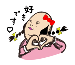 Mr.Sideburns's sister [momimi chan] sticker #8144087