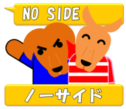 Rugby Sticker(Wallaby) 3 (Live Scores) sticker #8144391