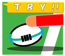 Rugby Sticker(Wallaby) 3 (Live Scores) sticker #8144392