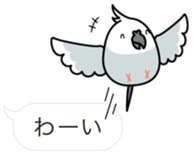 Message Cockatiel. sticker #8144443