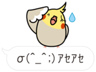 Message Cockatiel. sticker #8144450