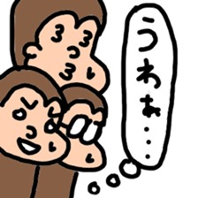 group talk monkeys sticker #8144631