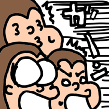 group talk monkeys sticker #8144632