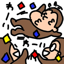 group talk monkeys sticker #8144637