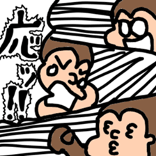 group talk monkeys sticker #8144639