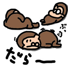 group talk monkeys sticker #8144645