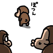 group talk monkeys sticker #8144646