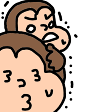 group talk monkeys sticker #8144648