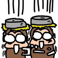 group talk monkeys sticker #8144658