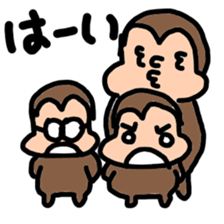 group talk monkeys sticker #8144659