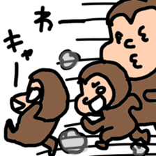 group talk monkeys sticker #8144661