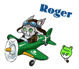 Kabu the cat man2 sticker #8144698