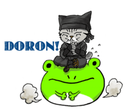 Kabu the cat man2 sticker #8144704