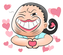 Three high uncle sticker #8144808