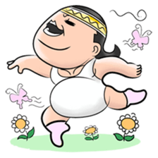 Three high uncle sticker #8144812