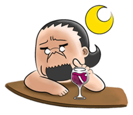 Three high uncle sticker #8144822