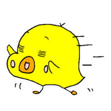 hiyoko. sticker #8145301