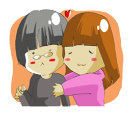 ta-chan&tomochan2 sticker #8145829
