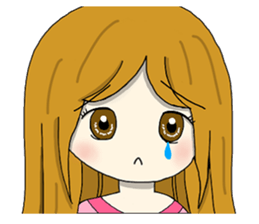 Japanese MOE girls(English) sticker #8145893