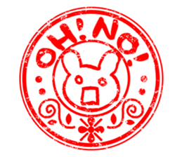 Sticker of stamp. sticker #8146080