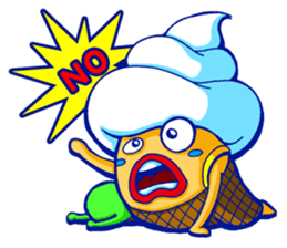 Vanilla Soft Ice Cream sticker #8146171