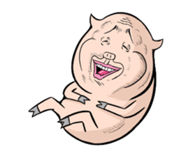 Three pigs sticker #8146420