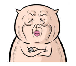 Three pigs sticker #8146425