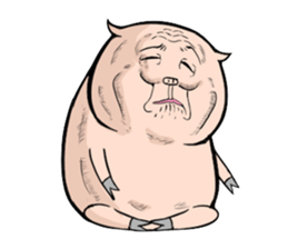 Three pigs sticker #8146433