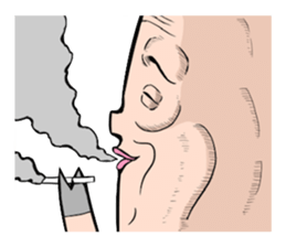 Three pigs sticker #8146443