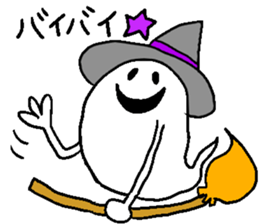halloween ghost-chan sticker sticker #8146814