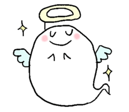 halloween ghost-chan sticker sticker #8146828