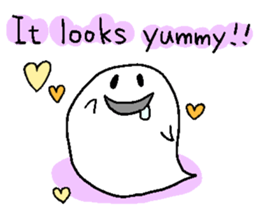 halloween ghost-chan sticker sticker #8146837