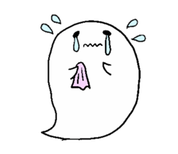 halloween ghost-chan sticker sticker #8146840