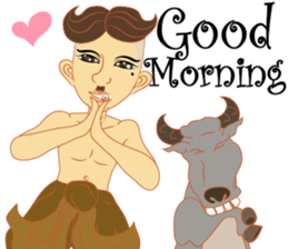 Lai Kanok Cartoon thai v.Ori3Eng sticker #8147044