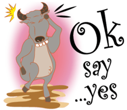 Lai Kanok Cartoon thai v.Ori3Eng sticker #8147045