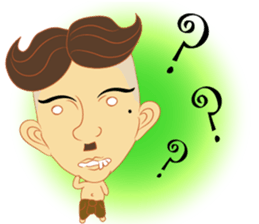 Lai Kanok Cartoon thai v.Ori3Eng sticker #8147060