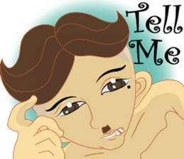 Lai Kanok Cartoon thai v.Ori3Eng sticker #8147064