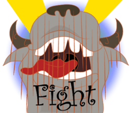 Lai Kanok Cartoon thai v.Ori3Eng sticker #8147067