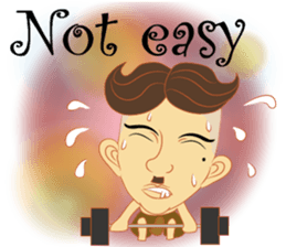 Lai Kanok Cartoon thai v.Ori3Eng sticker #8147068