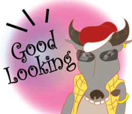 Lai Kanok Cartoon thai v.Ori3Eng sticker #8147070