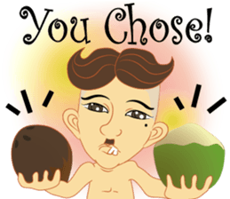 Lai Kanok Cartoon thai v.Ori3Eng sticker #8147077