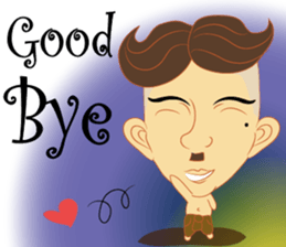 Lai Kanok Cartoon thai v.Ori3Eng sticker #8147078