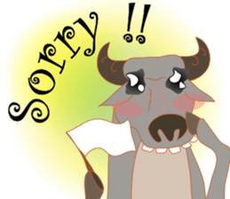 Lai Kanok Cartoon thai v.Ori3Eng sticker #8147083