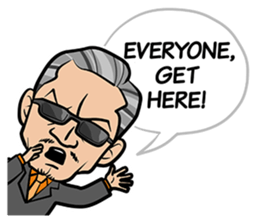 BUDDIES! WE GOTTA TALK. sticker #8147484