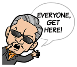 BUDDIES! WE GOTTA TALK. sticker #8147484