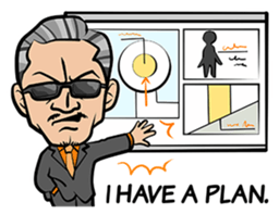 BUDDIES! WE GOTTA TALK. sticker #8147485